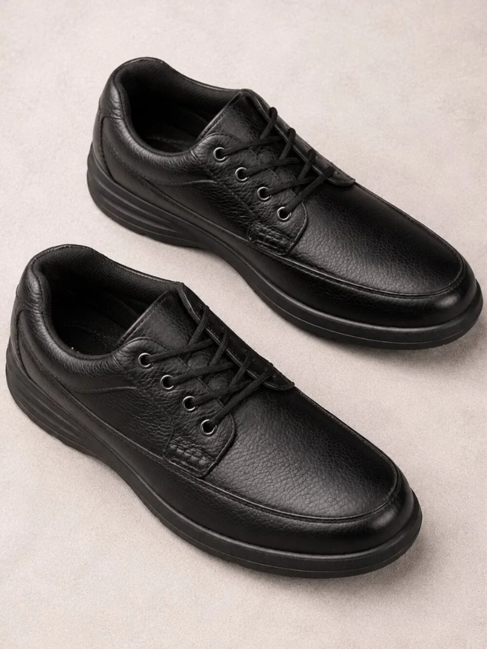 Nunn Bush Cam Moc Toe Oxford Black Leather Comfort Dress Shoe Men’s 12